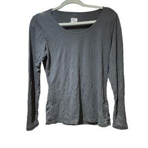 32 Degrees Heat Ladies Thermal Long sleeved Black Ladies Shirt Size Large